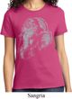 Ladies Yoga Shirt BIG Ganesha Profile Tee T-Shirt