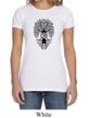 Ladies Yoga Shirt Black Bodhi Tree Crewneck Tee T-Shirt