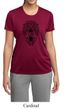 Ladies Yoga Shirt Black Bodhi Tree Moisture Wicking Tee T-Shirt