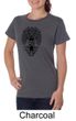 Ladies Yoga Shirt Black Bodhi Tree Organic Tee T-Shirt