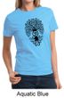 Ladies Yoga Shirt Black Bodhi Tree Tee T-Shirt