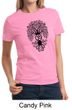 Ladies Yoga Shirt Black Bodhi Tree Tee T-Shirt