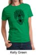 Ladies Yoga Shirt Black Bodhi Tree Tee T-Shirt