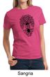 Ladies Yoga Shirt Black Bodhi Tree Tee T-Shirt