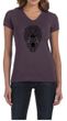 Ladies Yoga Shirt Black Bodhi Tree V-neck Tee T-Shirt