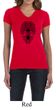 Ladies Yoga Shirt Black Bodhi Tree V-neck Tee T-Shirt