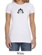 Ladies Yoga Shirt Black Namaste Lotus Crewneck Tee T-Shirt