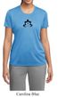 Ladies Yoga Shirt Black Namaste Lotus Moisture Wicking Tee T-Shirt