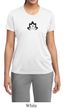 Ladies Yoga Shirt Black Namaste Lotus Moisture Wicking Tee T-Shirt