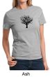 Ladies Yoga Shirt Black Tree of Life Tee T-shirt