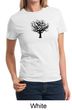 Ladies Yoga Shirt Black Tree of Life Tee T-shirt