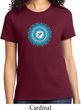 Ladies Yoga Shirt Blue Vishuddha Tee T-Shirt