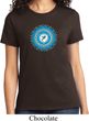 Ladies Yoga Shirt Blue Vishuddha Tee T-Shirt