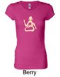 Ladies Yoga Shirt Body OM Longer Length Tee T-Shirt