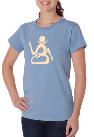Ladies Yoga Shirt Body OM Organic Tee T-Shirt