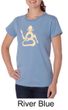 Ladies Yoga Shirt Body OM Organic Tee T-Shirt