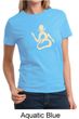 Ladies Yoga Shirt Body OM Tee T-Shirt