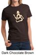 Ladies Yoga Shirt Body OM Tee T-Shirt