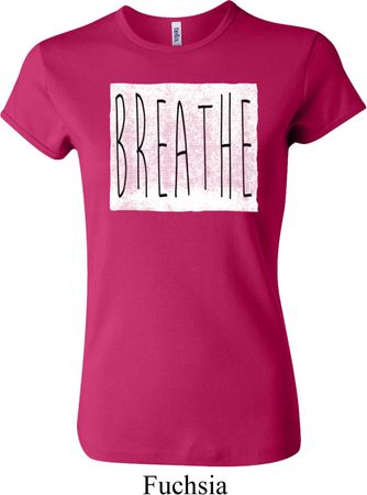 Ladies Yoga Shirt Breathe Crewneck Tee T-Shirt
