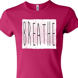 Ladies Yoga Shirt Breathe Crewneck Tee T-Shirt