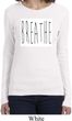 Ladies Yoga Shirt Breathe Long Sleeve Tee