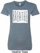 Ladies Yoga Shirt Breathe Longer Length Tee T-Shirt