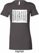 Ladies Yoga Shirt Breathe Longer Length Tee T-Shirt