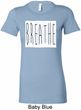 Ladies Yoga Shirt Breathe Longer Length Tee T-Shirt