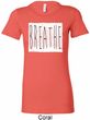 Ladies Yoga Shirt Breathe Longer Length Tee T-Shirt