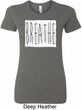 Ladies Yoga Shirt Breathe Longer Length Tee T-Shirt