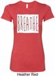 Ladies Yoga Shirt Breathe Longer Length Tee T-Shirt