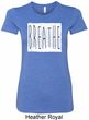 Ladies Yoga Shirt Breathe Longer Length Tee T-Shirt
