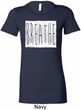 Ladies Yoga Shirt Breathe Longer Length Tee T-Shirt