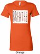 Ladies Yoga Shirt Breathe Longer Length Tee T-Shirt