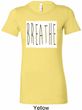 Ladies Yoga Shirt Breathe Longer Length Tee T-Shirt