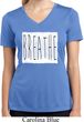 Ladies Yoga Shirt Breathe Moisture Wicking V-neck Tee T-Shirt