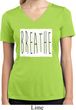 Ladies Yoga Shirt Breathe Moisture Wicking V-neck Tee T-Shirt
