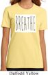 Ladies Yoga Shirt Breathe Organic Tee T-Shirt