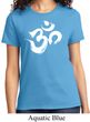Ladies Yoga Shirt Brushstroke Aum Tee T-Shirt