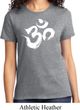 Ladies Yoga Shirt Brushstroke Aum Tee T-Shirt
