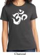 Ladies Yoga Shirt Brushstroke Aum Tee T-Shirt