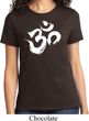 Ladies Yoga Shirt Brushstroke Aum Tee T-Shirt