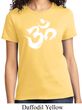 Ladies Yoga Shirt Brushstroke Aum Tee T-Shirt