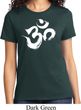 Ladies Yoga Shirt Brushstroke Aum Tee T-Shirt