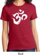 Ladies Yoga Shirt Brushstroke Aum Tee T-Shirt