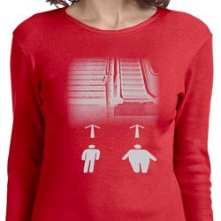 Ladies Yoga Shirt Choices Long Sleeve Tee T-Shirt Ladies Yoga Shirt Choices Long Sleeve Tee T-Shirt