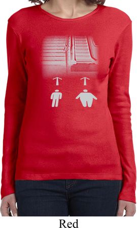 Ladies Yoga Shirt Choices Long Sleeve Tee T-Shirt