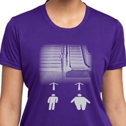 Ladies Yoga Shirt Choices Moisture Wicking Tee T-Shirt Ladies Yoga Shirt Choices Moisture Wicking Tee T-Shirt