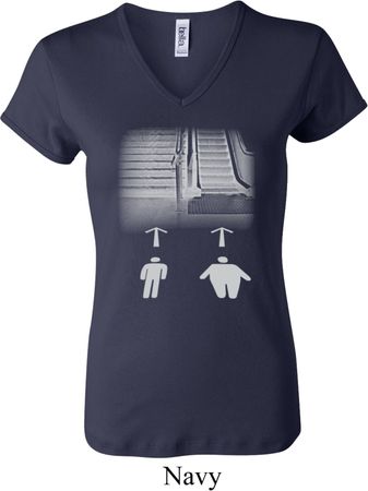 Ladies Yoga Shirt Choices V-neck Tee T-Shirt