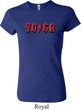 Ladies Yoga Shirt Classic Rock Yoga Crewneck Tee T-Shirt